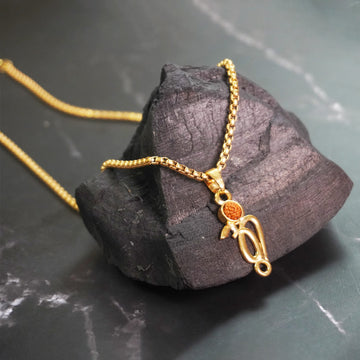 Divya Om Rudraksha Pendant (Unisex)